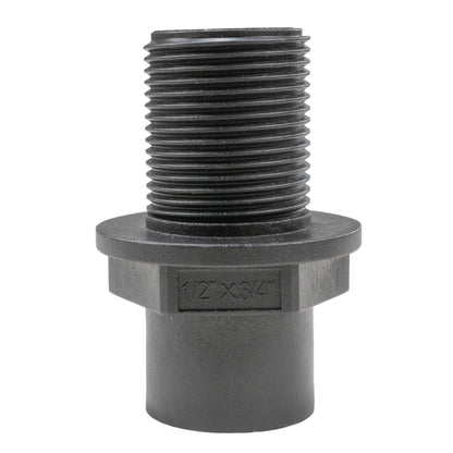 Water Butt Connector with 3/4" BSP Male and 1/2" BSP Female Threads
