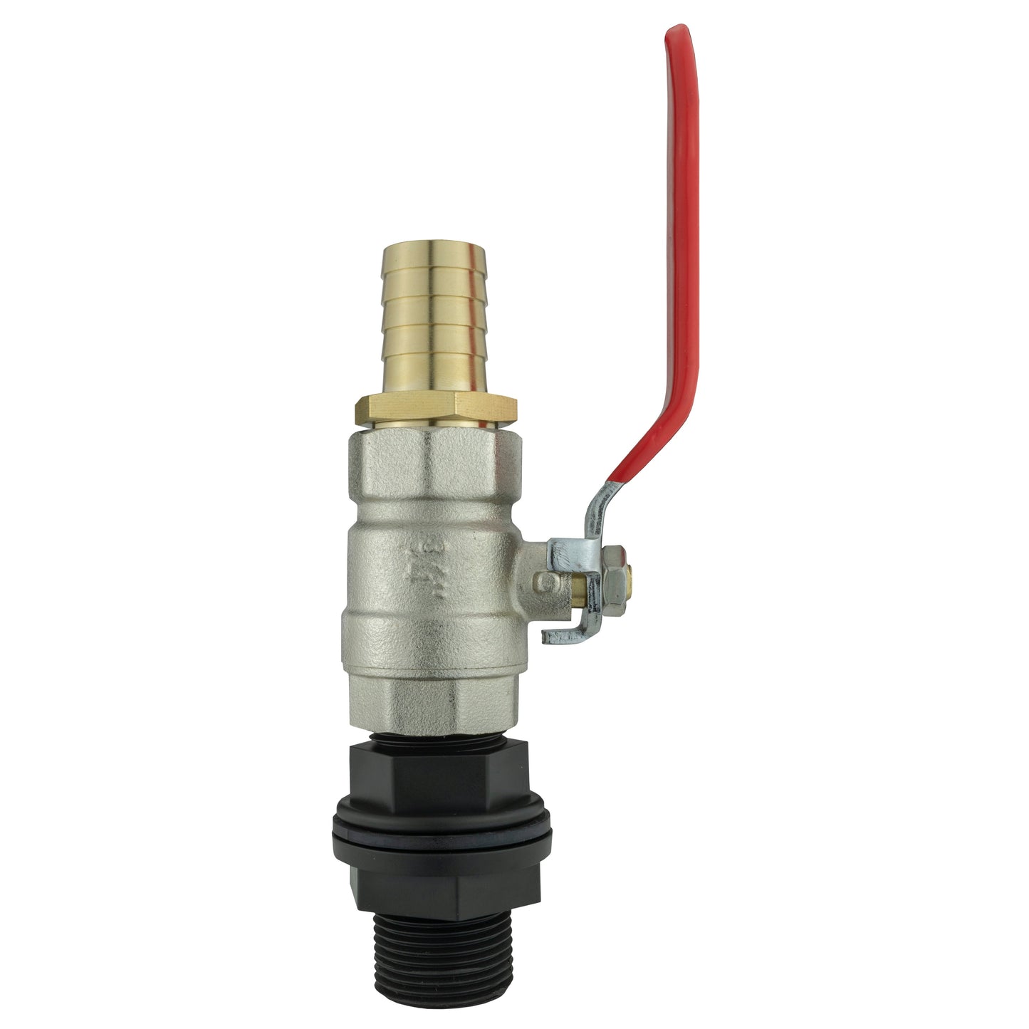 3/4’’ BSP Water Butt Set with Lever Tap and 25mm Brass Hose Connector