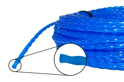 Blue Twisted Strimmer Line 2.4mm x 15m