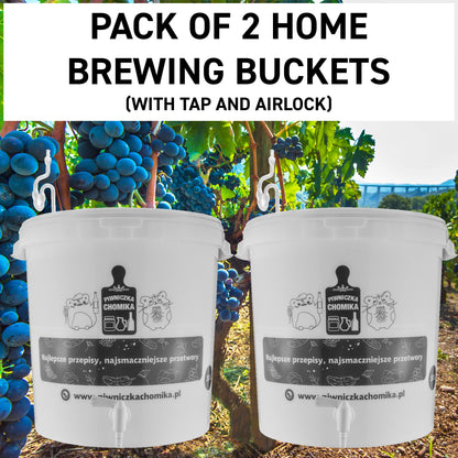 30L Homebrew Fermentation Bucket with Tap