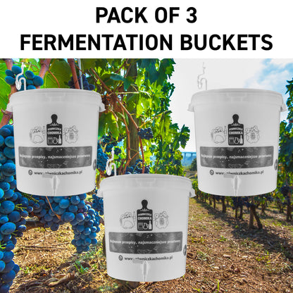 30L Homebrew Fermentation Bucket with Tap