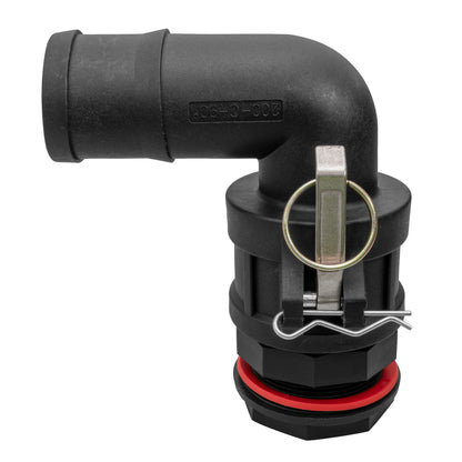 Water Butt Camlock Male Adapter Including Elbow Hose Tail