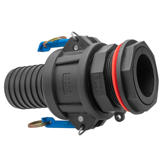 Water Butt Camlock Male Adapter Including Hose Tail