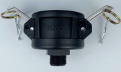 2" to 3/4" BSPM Camlock Type B Reducing Adapter