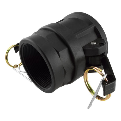 IBC 2” S60X6 Valve with 2” Camlock Connector and 2” BSP Type D Coupling