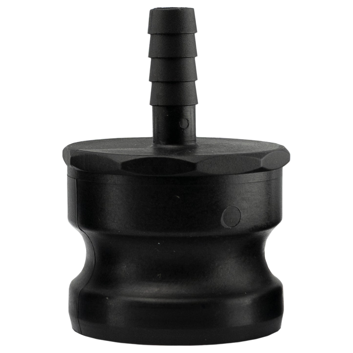 2" Type E Camlock Adapter with 1/2" Hose Tail