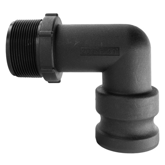 2" BSPM Camlock Type F Elbow Adapter