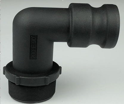 2" BSPM Camlock Type F Elbow Adapter