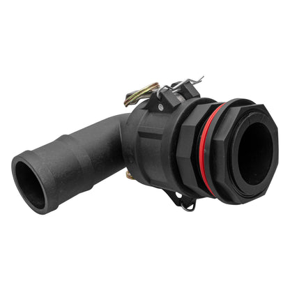 Water Butt Camlock Male Adapter Including Elbow Hose Tail