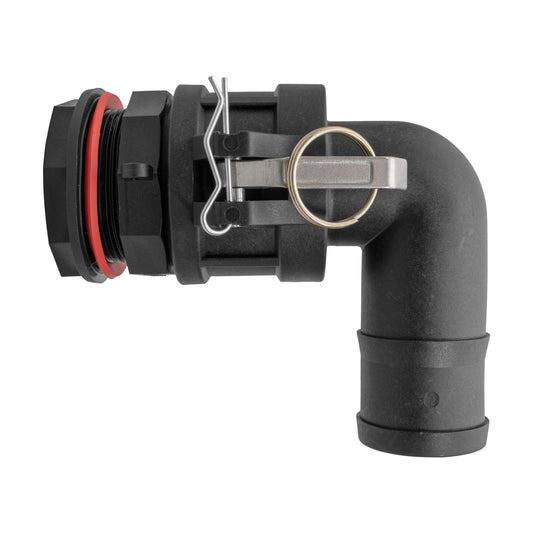Water Butt Camlock Male Adapter Including Elbow Hose Tail