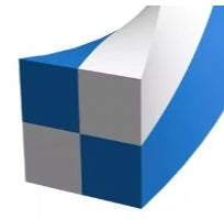 Blue Strimmer Line with Chess Design