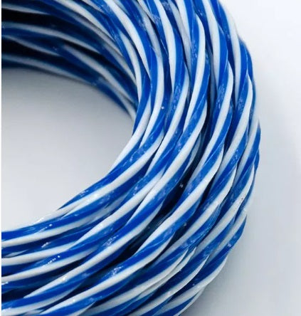 Blue Strimmer Line with Chess Design