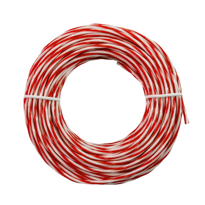 Red Strimmer Line with Chess Design