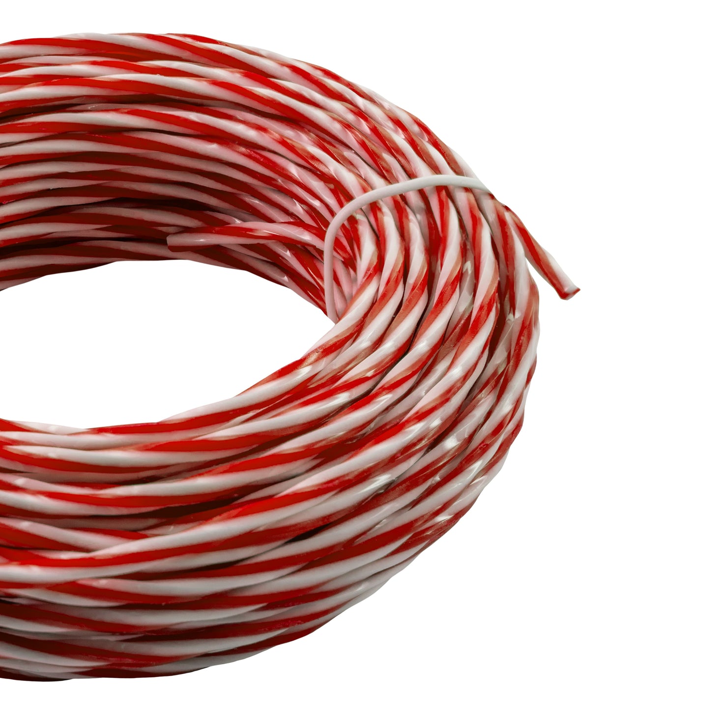 Red Strimmer Line with Chess Design