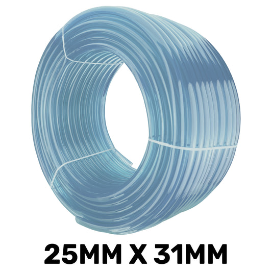 Transparent PVC Hose – 25mm x 31mm