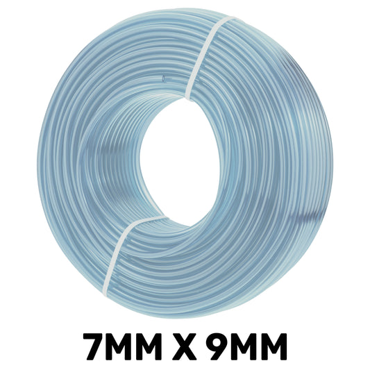 Transparent Flexible PVC Tubing – 7mm x 9mm