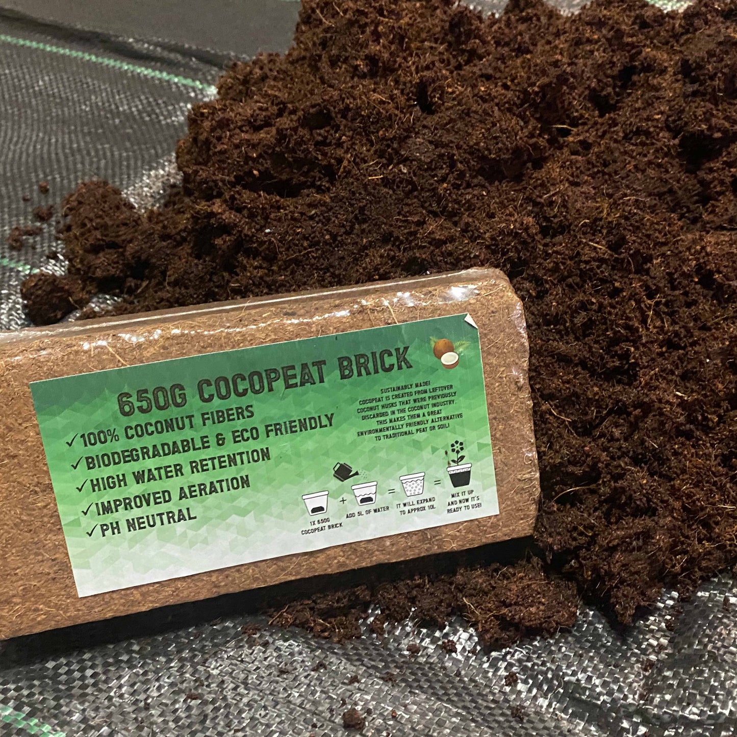 Organic Coconut Coir – Natural Fibre Compost