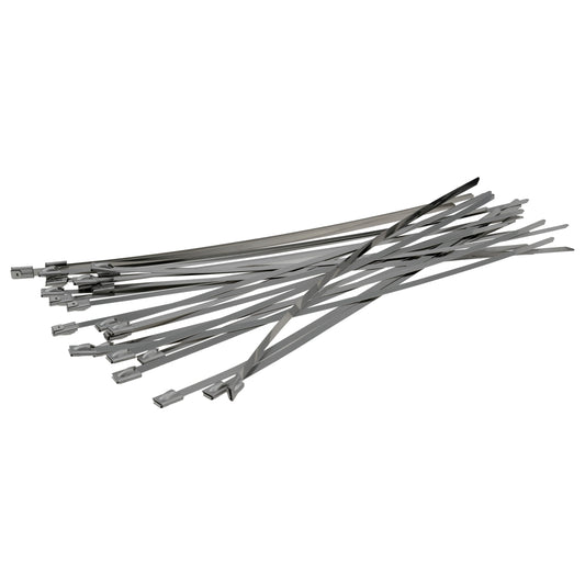 Stainless Steel Locking Cable Straps – 4.6mm x 200mm