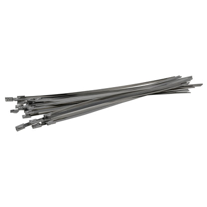 Stainless Steel Locking Cable Straps – 4.6mm x 150mm