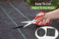 Heavy Duty Weed Control Fabric Membrane Garden Ground Cover Weed Barrier