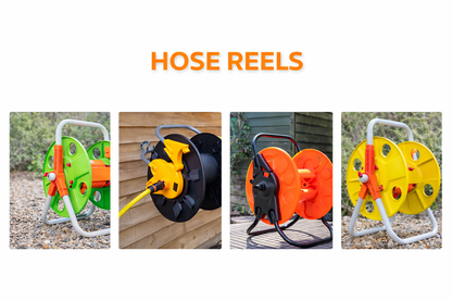 Garden Hose Reel Portable Wall Mounted Hose Winder Storage 20/50/60m