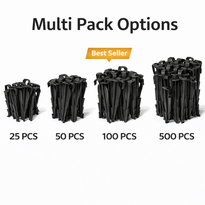 Garden Hose Pegs Stakes Drip Irrigation Holders 25 50 100 200 Pack Soaker Pipe