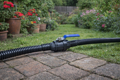 Inline Ball Valve Hose Barb Shut Off Tap 1/2"–4" Water Pipe Irrigation
