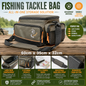 Fishing Tackle Bag Large Waterproof Carryall Carp Feeder Lure Storage - 600D