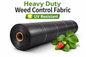 Heavy Duty Weed Control Fabric Ground Cover Membrane UV Resistant & Pegs