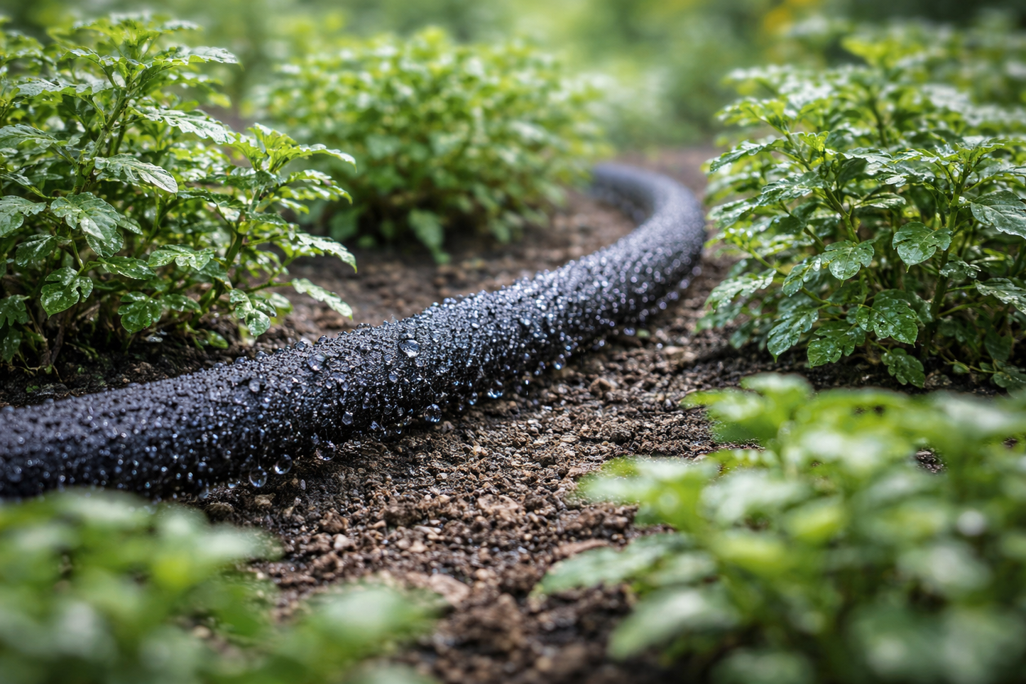 1/2" Soaker Hose Porous Drip Irrigation Pipe Leaky Watering Hose Garden