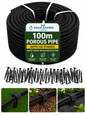 100m Soaker Hose Porous Pipe Garden Irrigation Watering Hose 1/2 Inch