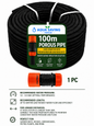 100m Soaker Hose Porous Pipe Garden Irrigation Watering Hose 1/2 Inch