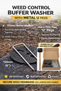 Weed Membrane Pegs Plastic & Metal Fixing Nails Barbed Smooth U Shape Various Sizes