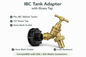 IBC S60x6 Tank Adapter Brass Tap 1/2" Barb Outlet for 20 / 25L Water Tank