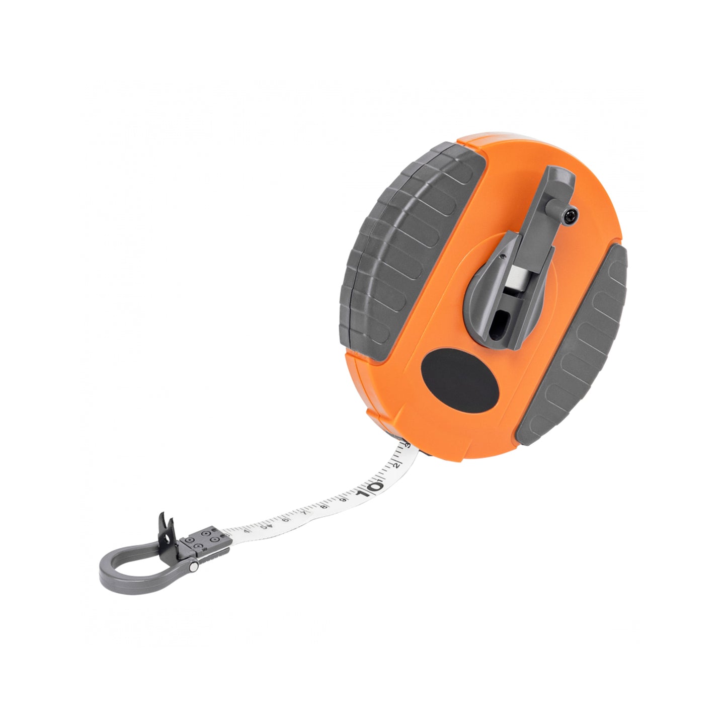 13mm Wide Fibreglass Measuring Tape – Black/Orange, 20m to 50m Range
