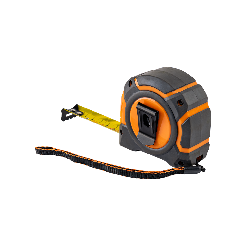 25mm Wide Retractable Measuring Tape with Belt Clip (5m-10m)