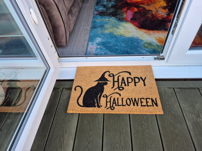 Halloween Doormat 60x40 cm – ‘Happy Halloween’ Print