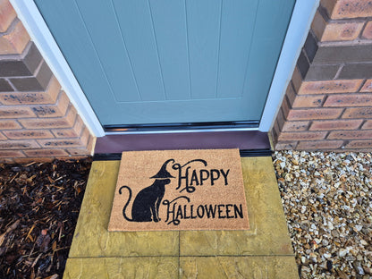 Halloween Doormat 60x40 cm – ‘Happy Halloween’ Print