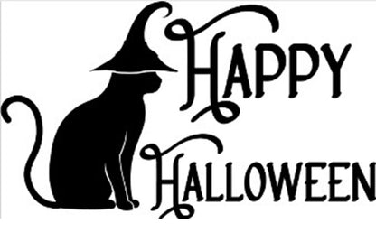Halloween Doormat 60x40 cm – ‘Happy Halloween’ Print