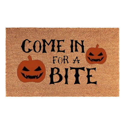 Doormat 60x40 cm – “Come In for a Bite” Halloween Welcome Mat