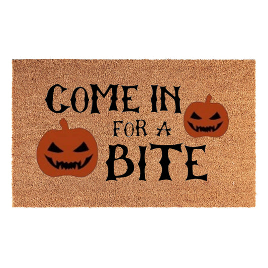 Doormat 60x40 cm – “Come In for a Bite” Halloween Welcome Mat