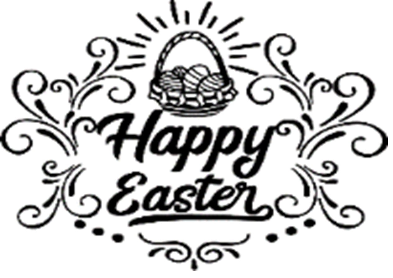 Doormat 60x40 cm – “Happy Easter” Seasonal Design