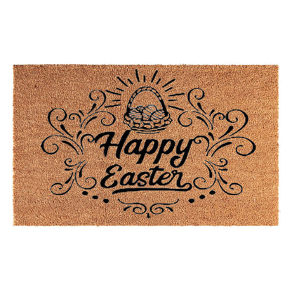 Doormat 60x40 cm – “Happy Easter” Seasonal Design
