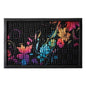 Rubber Entrance Mat 75x45cm – Fingertip Design (Model A)