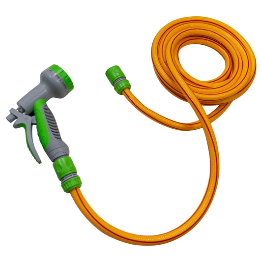 Yellow/Lime Dog Shower Accessory Set for Cold Water