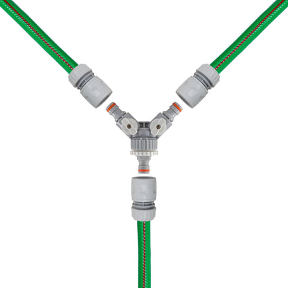 Green Dog Shower Accessory Set with Hot & Cold Water Mix, Valves Included