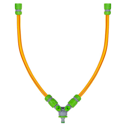 Yellow/Lime Dog Shower Accessory Set with Hot & Cold Water Mix, Valves Included