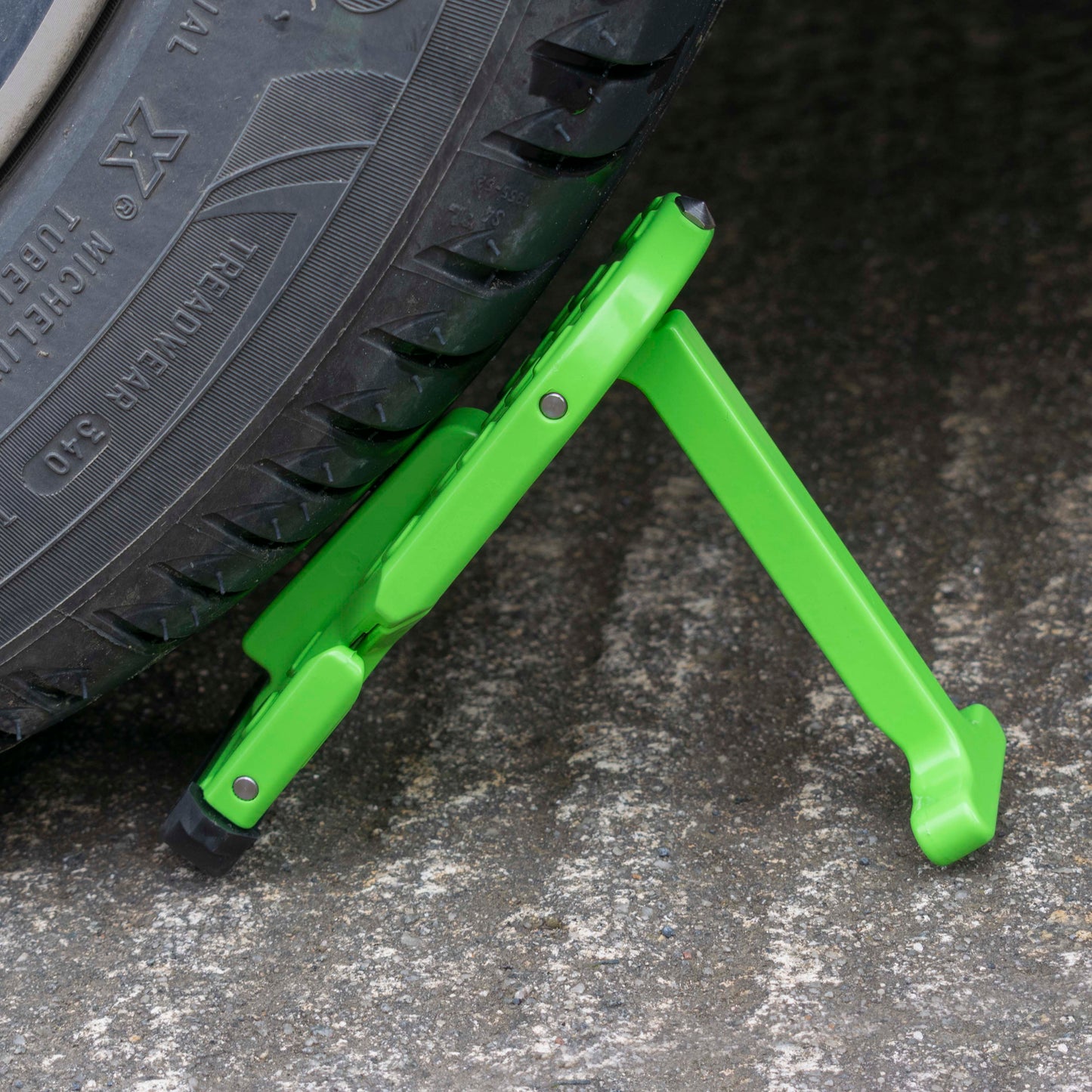 Type B Green Car Door Step