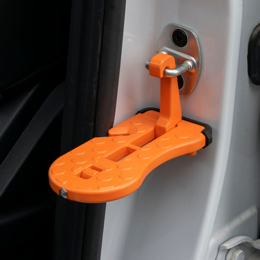 Type B Orange Car Door Step
