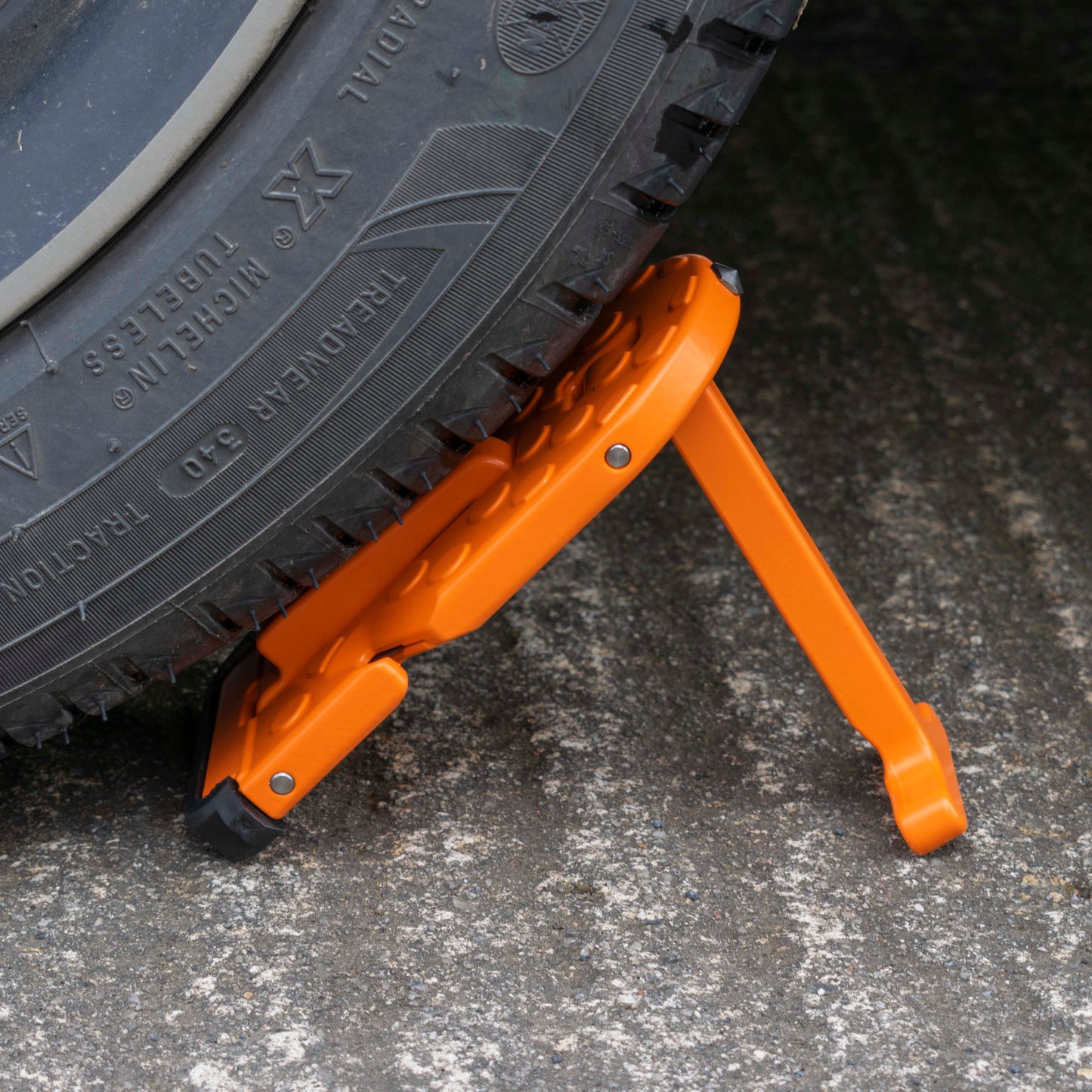 Type B Orange Car Door Step